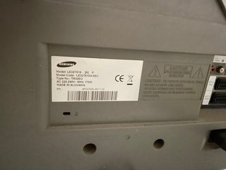Televisor Samsung Negro/Gris