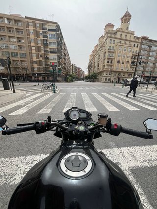 Kawasaki Z750 A2 2008 Negra