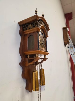 Orologio da Parete Meccanico Wuba Sole e Luna