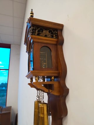 Orologio da Parete Meccanico Wuba Sole e Luna