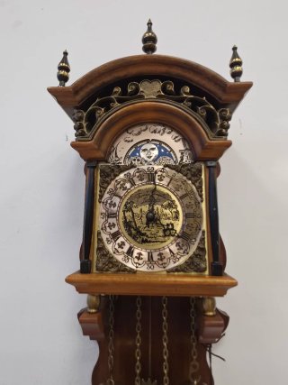 Orologio da Parete Meccanico Wuba Sole e Luna