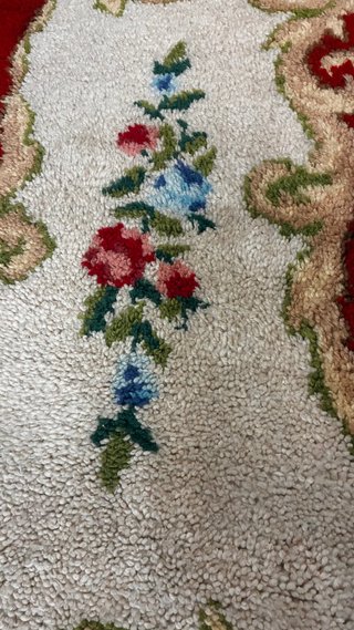 Tappeto in lana fatto a mano 170x100cm vintage