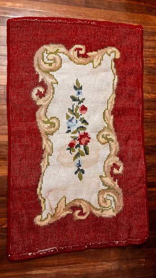 Tappeto in lana fatto a mano 170x100cm vintage