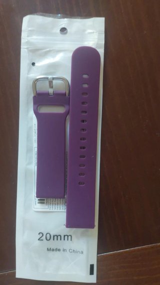 Correa de silicona para reloj 20mm