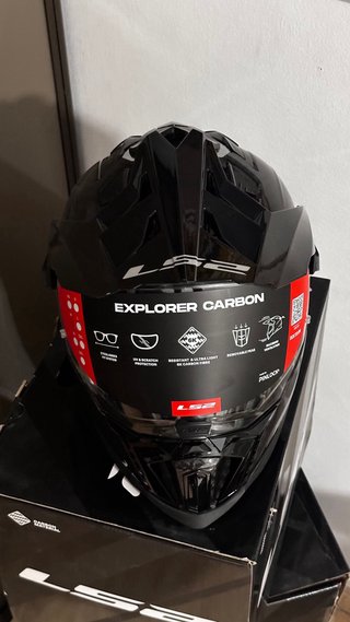 Casco LS2 MX701 Explorer Carbon Talla M