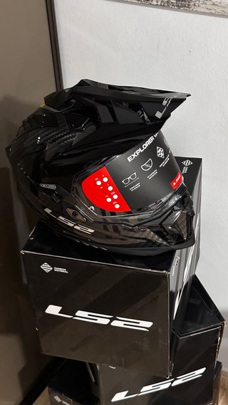 Casco LS2 MX701 Explorer Carbon Talla M