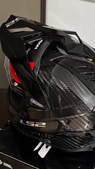 Casco LS2 MX701 Explorer Carbon Talla M