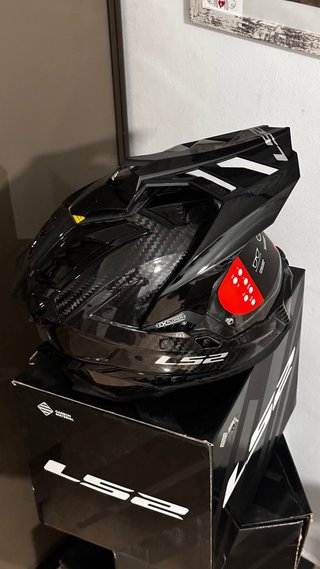 Casco LS2 MX701 Explorer Carbon Talla M