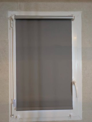 Estor opaco gris Easyfix