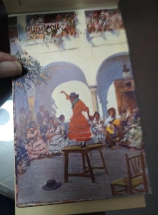 2 VOLUMENES POSTALES COSTUMBRES ANDALUZAS