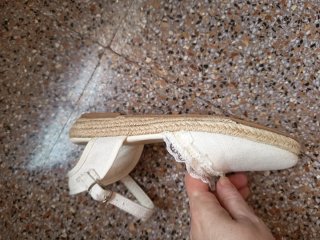 Zapatos comunión niña blancos talla 36