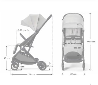 Carrito bebé Kinderkraft Indy 3