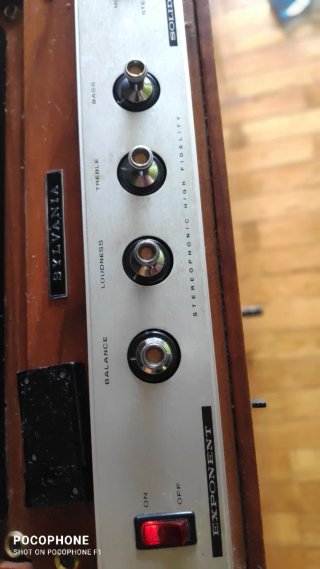 Tocadiscos Sylvania Exponent Hifi