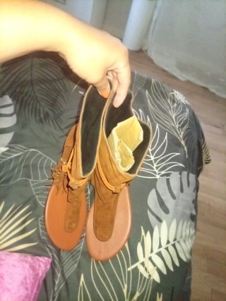 Sandalias Botín Marrones número 42