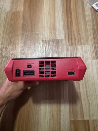 Consola Wii Roja + Mando + Nunchuk