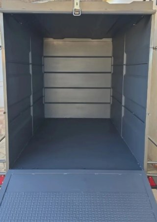 Remolque elevable 750kg con tapa