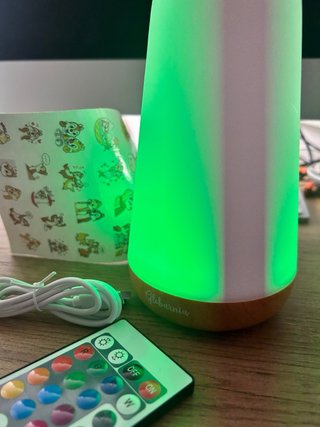 Lámpara de noche Globarnia con control remoto
