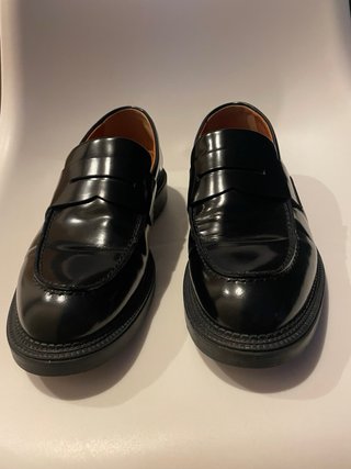 Mocasines charol MNG negros