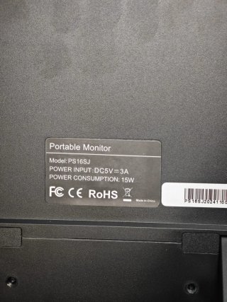 Monitor Portátil ADPOP 15.6 FHD 1080P IPS