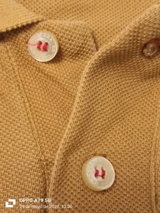 Polo Carolina Herrera Talla XL mostaza