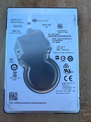 Disco Duro Seagate 1TB HDD