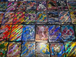 Lote 40 Cartas Pokemon EX / V SR Full Art