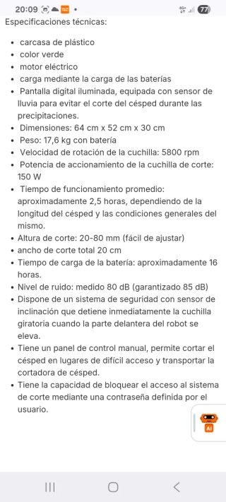 Robot tosaerba Robomow RM200 nuovo senza uso