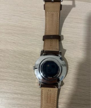 Reloj Fossil Correa Marrón y Esfera Crema