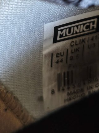 Zapatillas Munich Clik 104 Talla 44