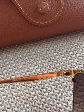Gafas de sol Ray-Ban 3508 Dorado Marrón
