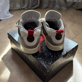 Jordan Spizike Low Rojas y Blancas
