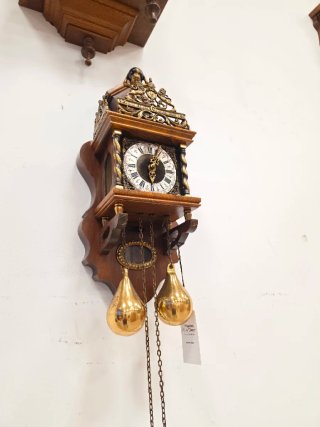 Orologio da Parete Meccanico WUBA Pesas Pera