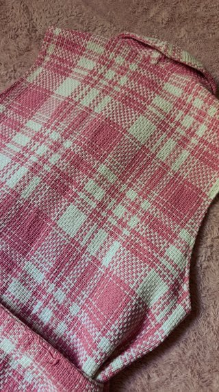 Blazer Sin Mangas Chaleco Tweed - Made in Italy