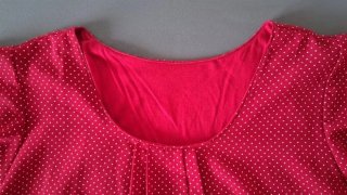 Vestido Rojo Lunares Pronto Moda. Talla M.