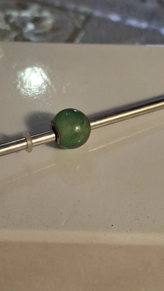 Trollbeads Vetro Verde Avventurina