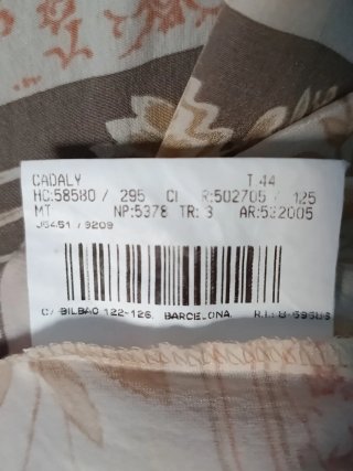 Camisa Burberrys Seda Estampada