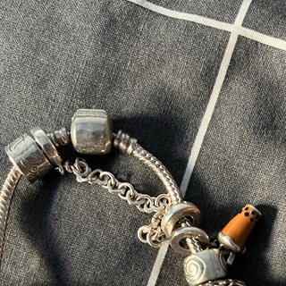 Pulsera charms rosa