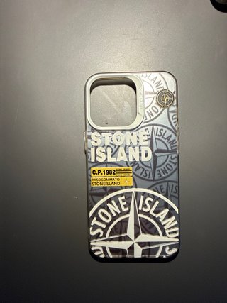 Confezione di due cover Stone Island per iPhone 13 Pro