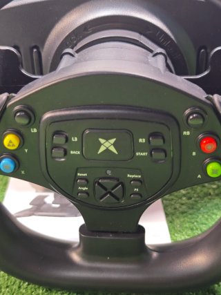 Simulador Volante 1080° con Pedales y Palanca