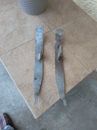 Patines del peine de segadora