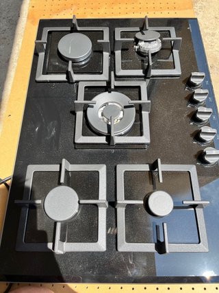 Placa de gas Balay 5 fuegos butano