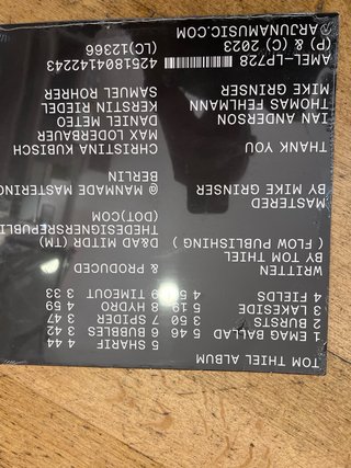 Vinil Tom Thiel L'Album (LP, 2023) Novo