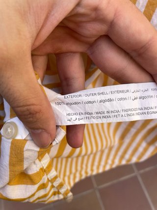 Camisa de rayas