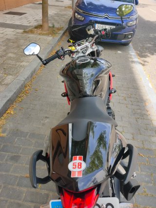 Triumph Street Triple R ABS Negra/Roja 28.700 kms
