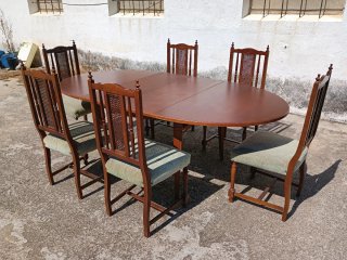 mesa comedor y 6 sillas NUEVO!!!