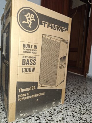 Altavoces Autoamplificados Mackie Thump 12A 1300W