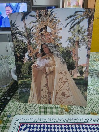 Postal Virgen de la Asunción