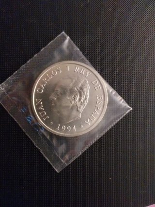 Lote 4 Monedas Plata 2000 Pesetas