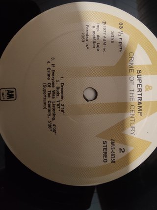Supertramp - Crime of the Century Vinilo