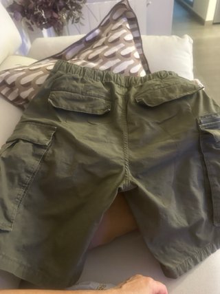 Pantalón corto cargo verde